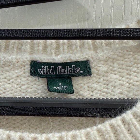 Wild Fable Cream Ruffle Sweater - Picture 2 of 3